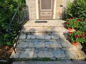 Stone Stair Repair in Stillwater