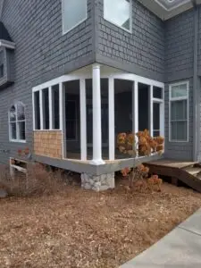 Porch Rot Repair and Renovation in Stillwater